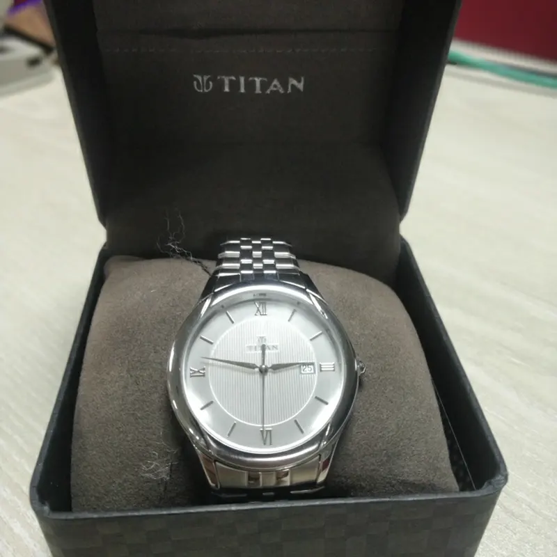 Titan Quartz Analog Silver Dial Men’s Watch | 1494SM01